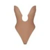 DEEP PLUNGE SHAPEWEAR BODYSUIT | SIENNA -Underwear Specialty Shop SKIMS SHAPEWEAR BD THG 2959 SIE