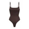 BARELY THERE SCOOP BODYSUIT | ESPRESSO -Underwear Specialty Shop SKIMS SHAPEWEAR BD THG 3141 ESP