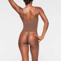 SEAMLESS SCULPT THONG BODYSUIT | JASPER 10 SEAMLESS SCULPT THONG BODYSUIT | JASPER -Underwear Specialty Shop SKIMS SHAPEWEAR BD THG 3369 IB JSP 0022 BK