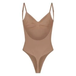 SEAMLESS SCULPT LOW BACK THONG BODYSUIT | SIENNA -Underwear Specialty Shop SKIMS SHAPEWEAR BD THG 3371 SIE B