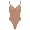 SEAMLESS SCULPT LOW BACK THONG BODYSUIT | SIENNA -Underwear Specialty Shop SKIMS SHAPEWEAR BD THG 3371 SIE Fcopy
