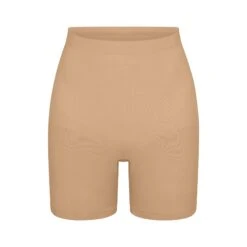 SEAMLESS SCULPT MID THIGH SHORT | CLAY