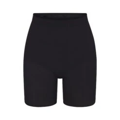 SEAMLESS SCULPT MID THIGH SHORT | ONYX
