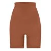 SEAMLESS SCULPT HIGH-WAISTED ABOVE THE KNEE SHORT | BRONZE -Underwear Specialty Shop SKIMS SHAPEWEAR BO SHO 3364 BRZ