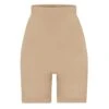SEAMLESS SCULPT HIGH-WAISTED ABOVE THE KNEE SHORT | CLAY -Underwear Specialty Shop SKIMS SHAPEWEAR BO SHO 3364 CLAY