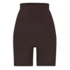 SEAMLESS SCULPT HIGH-WAISTED ABOVE THE KNEE SHORT | ESPRESSO -Underwear Specialty Shop SKIMS SHAPEWEAR BO SHO 3364 ESP