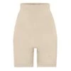 SEAMLESS SCULPT HIGH-WAISTED ABOVE THE KNEE SHORT | SAND