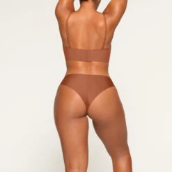 DEEP PLUNGE SHAPEWEAR BRA | BRONZE -Underwear Specialty Shop SKIMS SHAPEWEAR BR BAN 2958 LA BRZ 0055