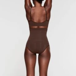 CORE CONTROL HIGH-WAISTED BRIEF | ESPRESSO -Underwear Specialty Shop SKIMS SHAPEWEAR PN BRF 3378 NB ESP 019