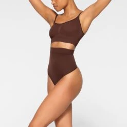 EVERYDAY SCULPT HIGH-WAISTED THONG | COCOA -Underwear Specialty Shop SKIMS SHAPEWEAR PN THG 3150 JA COA 0015 SD 2a2b2dc7 3fb8 4111 971a a821759fa6c8