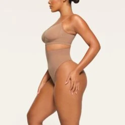 CORE CONTROL HIGH-WAISTED THONG | SIENNA -Underwear Specialty Shop SKIMS SHAPEWEAR PN THG 3377 QA SIE 0007