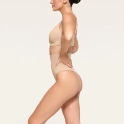 CORE CONTROL HIGH-WAISTED THONG | MICA -Underwear Specialty Shop SKIMS SHAPEWEAR PN THG 3377 QC MCA 0010