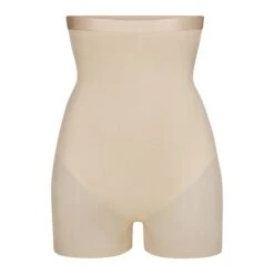 BARELY THERE HIGH-WAISTED SHORTIE | SAND