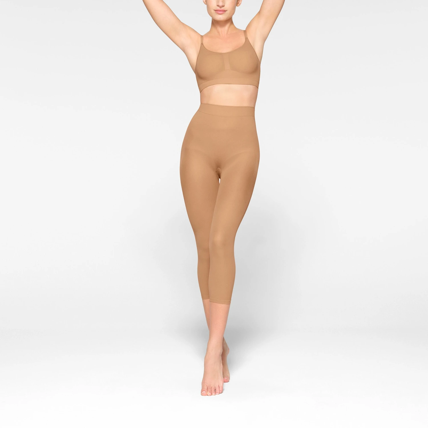 EVERYDAY SCULPT MID WAIST CAPRI | OCHRE 4 EVERYDAY SCULPT MID WAIST CAPRI | OCHRE - Image 2