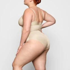 BARELY THERE HIGH-WAISTED BRIEF | SAND -Underwear Specialty Shop SKIMS SHAPEWEAR SH HWB 0534 ZB SND 0013