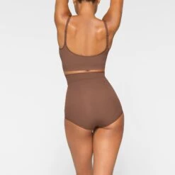 EVERYDAY SCULPT HIGH-WAISTED BRIEF | JASPER -Underwear Specialty Shop SKIMS SHAPEWEAR SH HWB 2151 JA JSP 0015 BK