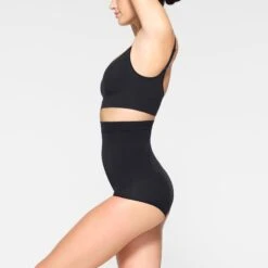 EVERYDAY SCULPT HIGH-WAISTED BRIEF | ONYX -Underwear Specialty Shop SKIMS SHAPEWEAR SH HWB 2151 JC ONX 0012 SD