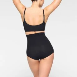 EVERYDAY SCULPT HIGH-WAISTED BRIEF | ONYX -Underwear Specialty Shop SKIMS SHAPEWEAR SH HWB 2151 JC ONX 0017 BK