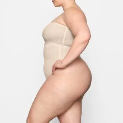 SHEER SCULPT HIGH-WAISTED THONG | SAND -Underwear Specialty Shop SKIMS SHAPEWEAR SH HWT 0251 DC SND 0031 SD