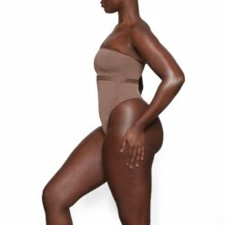 SHEER SCULPT HIGH-WAISTED THONG | JASPER -Underwear Specialty Shop SKIMS SHAPEWEAR SH HWT 0251 YB JSP 0029