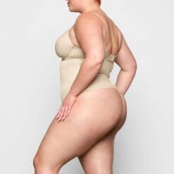 BARELY THERE HIGH-WAISTED THONG | SAND -Underwear Specialty Shop SKIMS SHAPEWEAR SH HWT 0532 ZB SND 0010