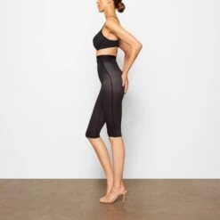 BARELY THERE CROPPED LEGGING | ONYX -Underwear Specialty Shop SKIMS SHAPEWEAR SH LEG 0530 NB ONX SD
