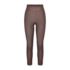 SHEER SCULPT LOW BACK LEGGING | COCOA