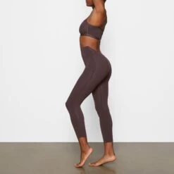 SHEER SCULPT LOW BACK LEGGING | ESPRESSO -Underwear Specialty Shop SKIMS SHAPEWEAR SH LEG 2556 DB ESP 0023 SD