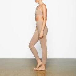 SHEER SCULPT LOW BACK LEGGING | CLAY -Underwear Specialty Shop SKIMS SHAPEWEAR SH LEG025560 YB CLY 0014