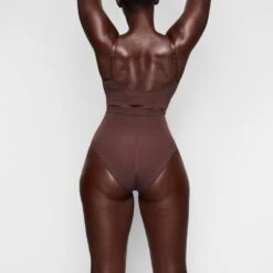 SEAMLESS SCULPT MID WAIST BRIEF | COCOA -Underwear Specialty Shop SKIMS SHAPEWEAR SH MWB 0101 COA A BK ae92ec7c 4d8a 4397 b499 60236d07af61