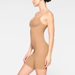 EVERYDAY SCULPT MID THIGH BODYSUIT | OCHRE 9 EVERYDAY SCULPT MID THIGH BODYSUIT | OCHRE -Underwear Specialty Shop SKIMS SHAPEWEAR SH ONE 2154 JC OCH 0009 SD 405445fb a234 439a bbbf a7f77e8ff186