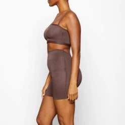 SHEER SCULPT LOW BACK SHORT | COCOA -Underwear Specialty Shop SKIMS SHAPEWEAR SH SHO 0299 YC COA 0010
