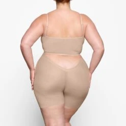 SHEER SCULPT LOW BACK SHORT | CLAY -Underwear Specialty Shop SKIMS SHAPEWEAR SH SHO00299 YC CLY 0019