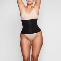 WAIST TRAINER | ONYX -Underwear Specialty Shop SKIMS SHAPEWEAR SH WST 0018 ONX C FR