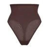 SHEER SCULPT HIGH-WAISTED THONG | ESPRESSO 1 SHEER SCULPT HIGH-WAISTED THONG | ESPRESSO -Underwear Specialty Shop SKIMS SHEERSCULPT 0251 ESP