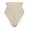 SHEER SCULPT HIGH-WAISTED THONG | SAND -Underwear Specialty Shop SKIMS SHEERSCULPT 0251 SND
