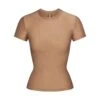 SHINE JERSEY T-SHIRT | SIENNA -Underwear Specialty Shop SKIMS SHINE TP TSH 3009 SIE