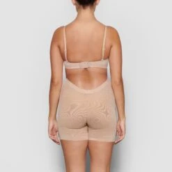 SHEER SCULPT LOW BACK SHORT | CLAY -Underwear Specialty Shop SKIMS SHORT SH SHO 0299 CLY BK
