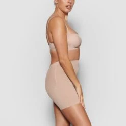 SHEER SCULPT LOW BACK SHORT | CLAY -Underwear Specialty Shop SKIMS SHORT SH SHO 0299 CLY SD
