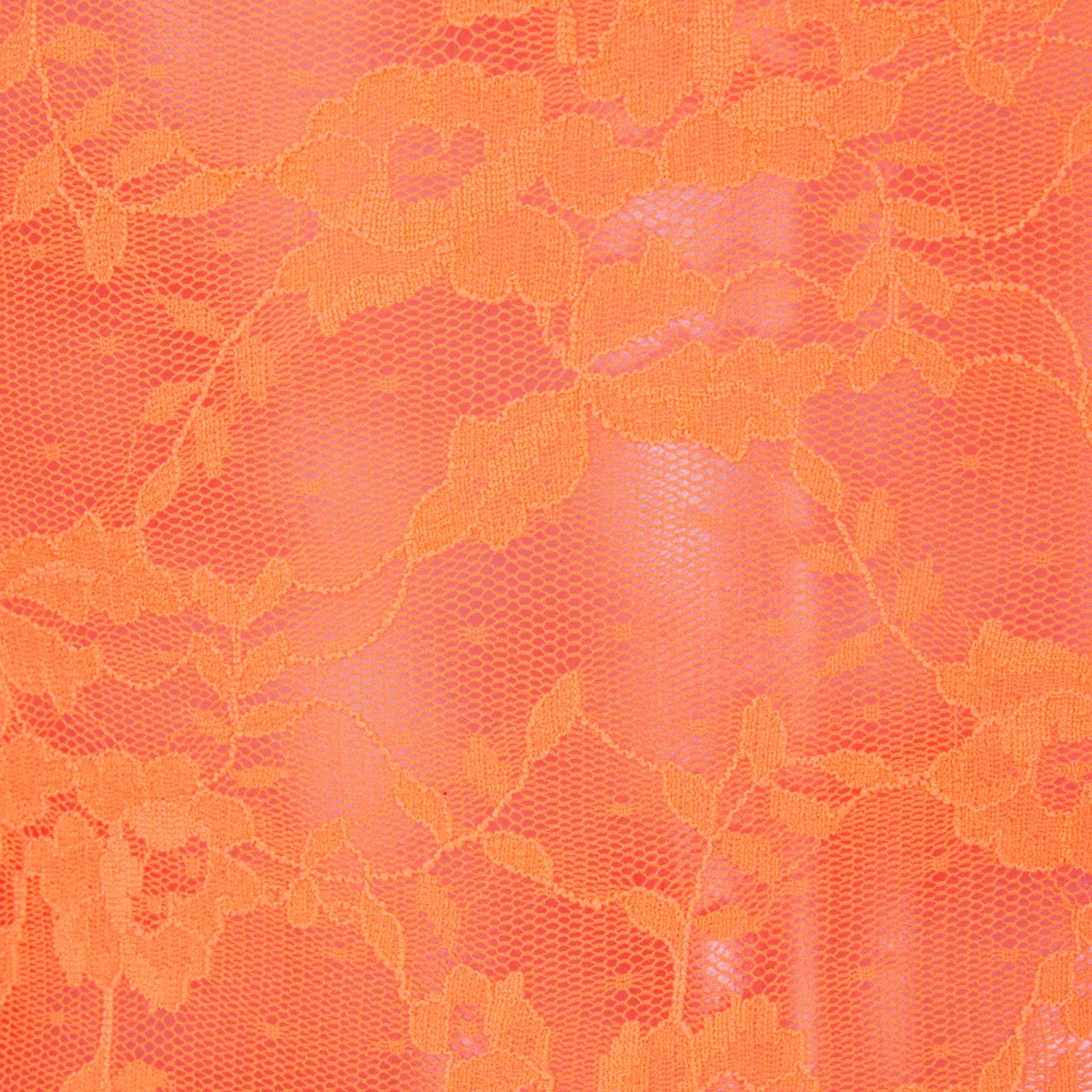 STRETCH LACE BOY SHORT | NEON ORANGE 7 STRETCH LACE BOY SHORT | NEON ORANGE - Image 5