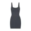 SWIM TANK DRESS | GUNMETAL -Underwear Specialty Shop SKIMS SWIM SW DRS 0005 GUN