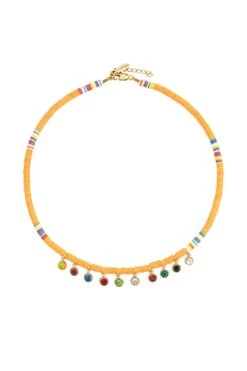 ALLTHEMUST Heishi Strass Necklace
