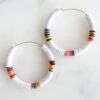 ALLTHEMUST Heishi Hoop Earrings 2 ALLTHEMUST Heishi Hoop Earrings -Underwear Specialty Shop heishi hoop earrings 923851
