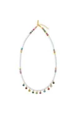 ALLTHEMUST Heishi Strass Necklace