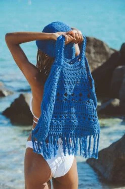 Solid & Striped The Crochet Tote